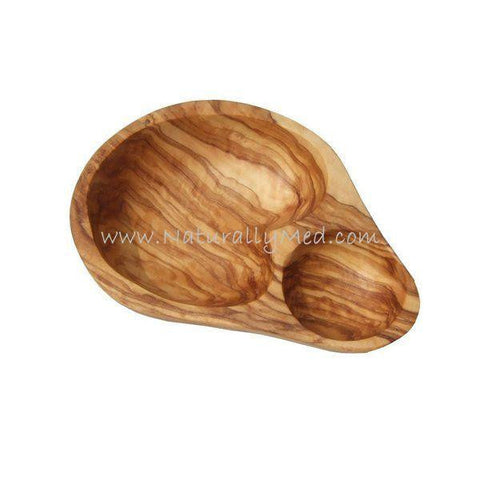 wooden olive dish